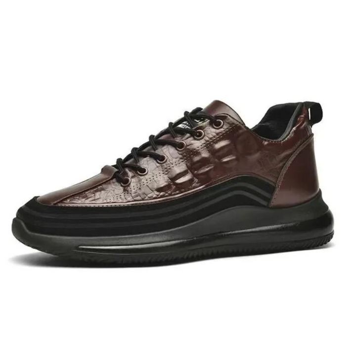 Sapatênis de Couro Ortopédico Masculino - OneStep