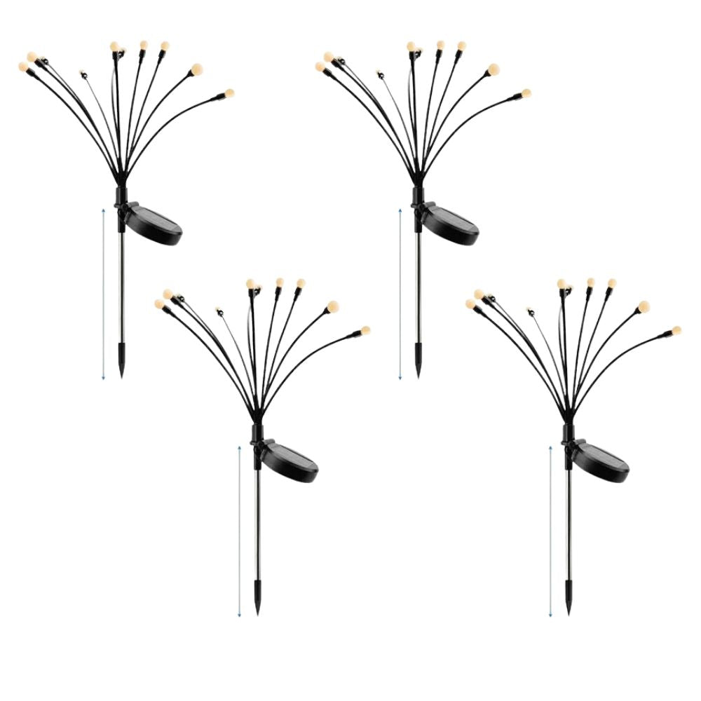 Kit de Luzes Solares Vaga Lume para Jardim - Shinne