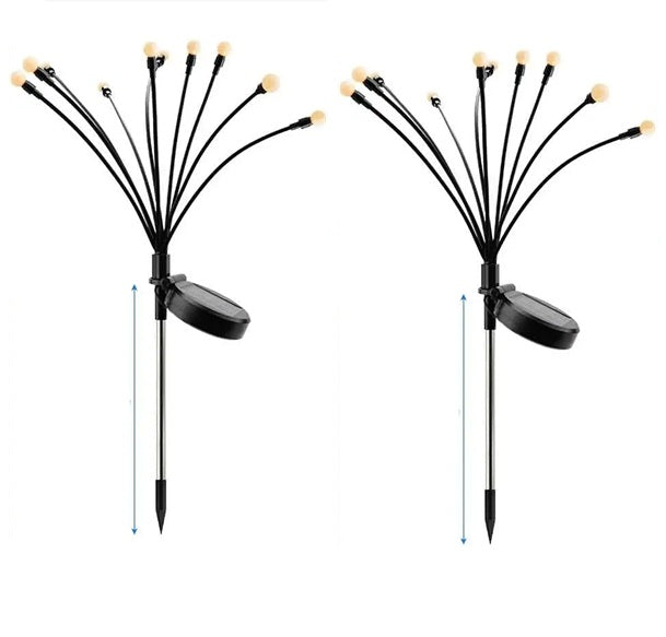 Kit de Luzes Solares Vaga Lume para Jardim - Shinne