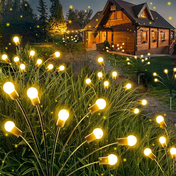 Kit de Luzes Solares Vaga Lume para Jardim - Shinne