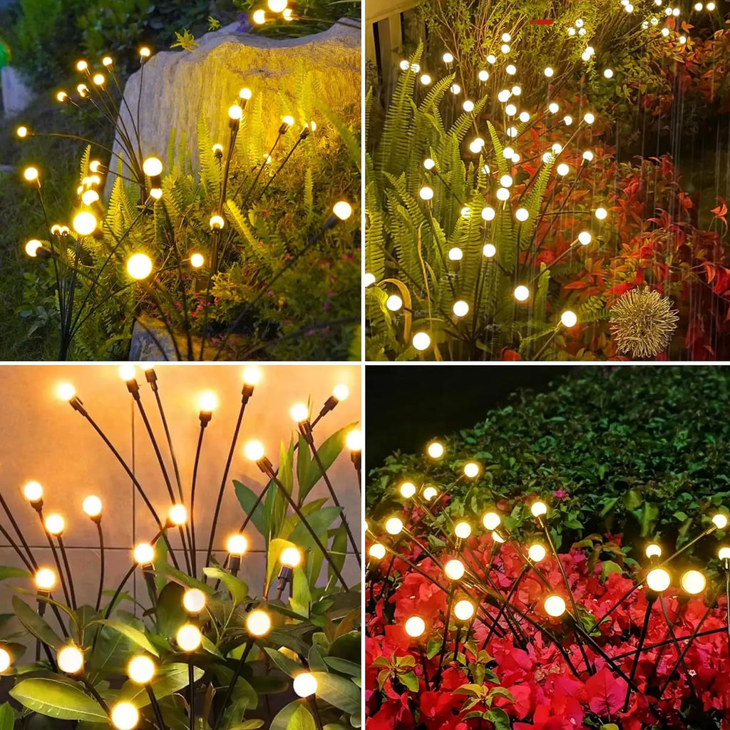 Kit de Luzes Solares Vaga Lume para Jardim - Shinne