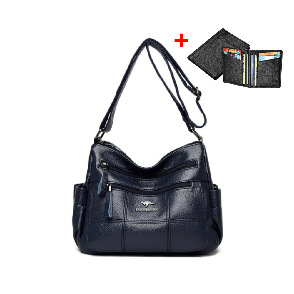 Bolsa de Couro + Brinde - Lilly