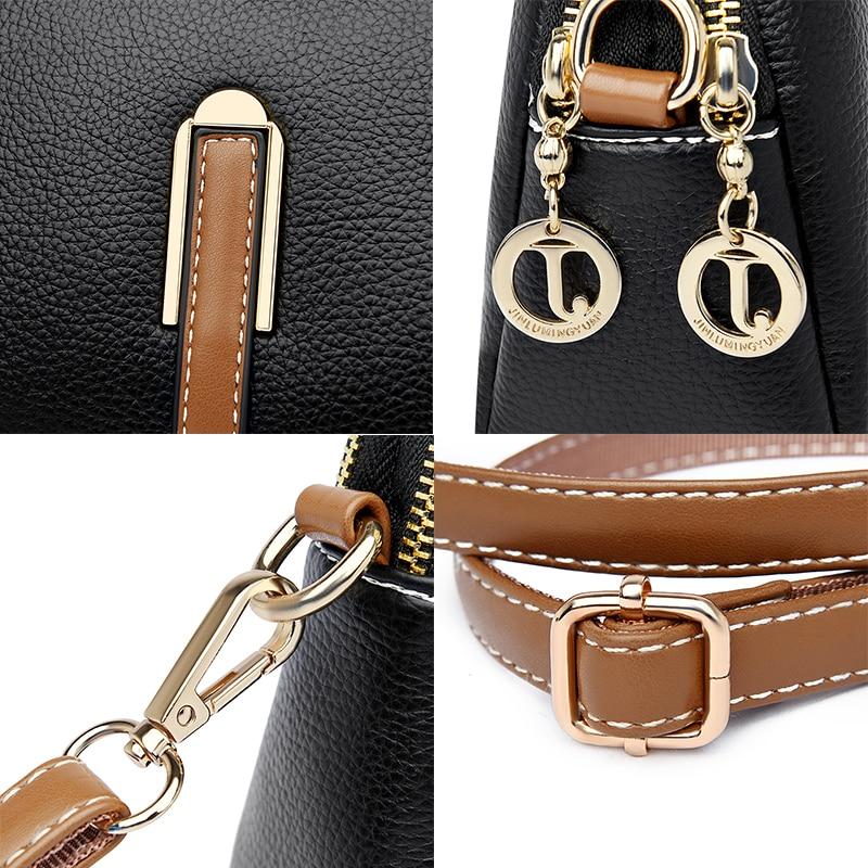 Bolsa Transversal de Couro Penelope