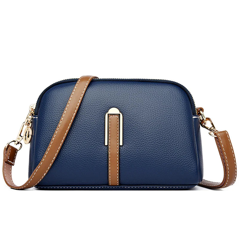 Bolsa Transversal de Couro Penelope
