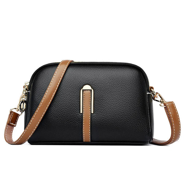 Bolsa Transversal de Couro Penelope